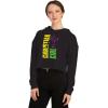 Christian Girl Women’s Cropped Hooded Sweatshirt(Black)