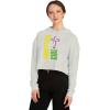 Christian Girl Women’s Cropped Hooded Sweatshirt(Bone)