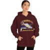 Get Hooked On Jesus – Christian Hoodie Sweatshirt(Maroon)