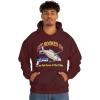 Get Hooked On Jesus – Christian Hoodie Sweatshirt(Maroon)