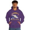 Get Hooked On Jesus – Christian Hoodie Sweatshirt(Purple)