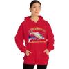 Get Hooked On Jesus – Christian Hoodie Sweatshirt(Red)