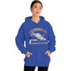 Get Hooked On Jesus – Christian Hoodie Sweatshirt(Royal)