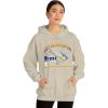 Get Hooked On Jesus – Christian Hoodie Sweatshirt(Sand)