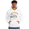 Get Hooked On Jesus – Christian Hoodie Sweatshirt(White)