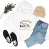 Get Hooked On Jesus – Christian Hoodie Sweatshirt(White)