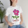 God’s Girl Unisex Jersey Short Sleeve Tee(White)
