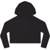 God’s Girl Women’s Cropped Hooded Sweatshirt(Black)