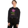 God’s Girl Women’s Cropped Hooded Sweatshirt(Black)