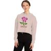 God’s Girl Women’s Cropped Hooded Sweatshirt(Blush)