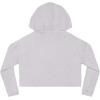God’s Girl Women’s Cropped Hooded Sweatshirt(Grey Heather)