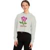 God’s Girl Women’s Cropped Hooded Sweatshirt(Sage)