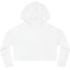 God’s Girl Women’s Cropped Hooded Sweatshirt(White)