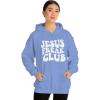 Jesus Freak – Christian Hoodie Sweatshirt(Carolina Blue)