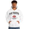 Wait Training The Ultimate In Strength Training Hoodie(White)