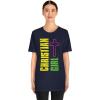 Christian Girl Unisex Jersey Short Sleeve Tee(Navy)