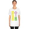 Christian Girl Unisex Jersey Short Sleeve Tee(White)