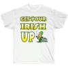 Greekgear Get Your Irish Up – St. Patrick’s Day Irish T-Shirt(White)
