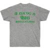 Greekgear I Have A Big Shillelagh – St. Patrick’s Day Irish T-Shirt(Sport Grey)
