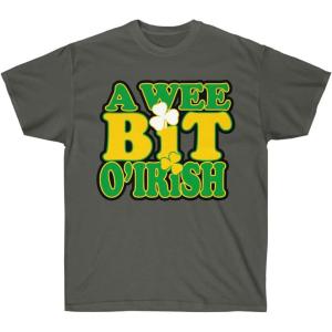 A Wee Bit O Irish T-Shirt(Dark Heather)