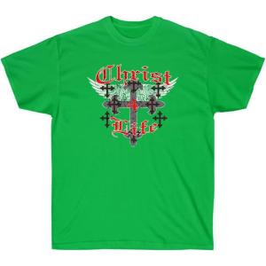 Christ 4 Life – Christian T-Shirt(Irish Green)