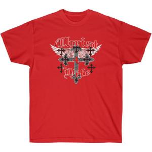 Christ 4 Life – Christian T-Shirt(Red)
