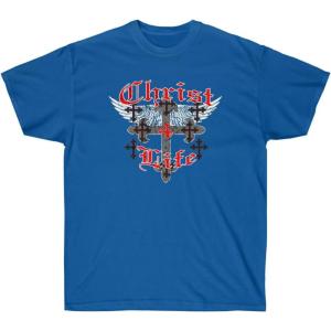 Christ 4 Life – Christian T-Shirt(Royal)