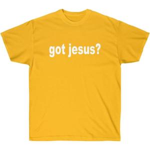 Got Jesus Classic – Christian T-Shirt(Gold)