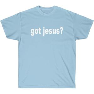 Got Jesus Classic – Christian T-Shirt(Light Blue)