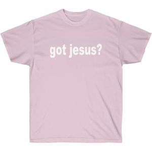 Got Jesus Classic – Christian T-Shirt(Light Pink)