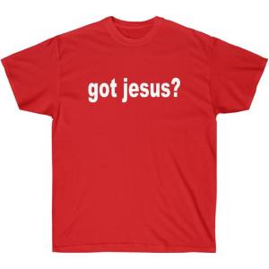 Got Jesus Classic – Christian T-Shirt(Red)