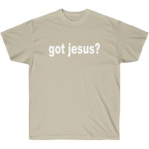 Got Jesus Classic – Christian T-Shirt(Sand)