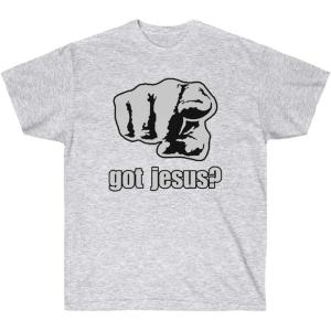 Got Jesus Pointer – Christian T-Shirt(Ash)