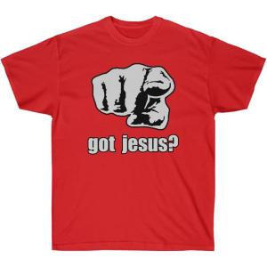 Got Jesus Pointer – Christian T-Shirt(Red)