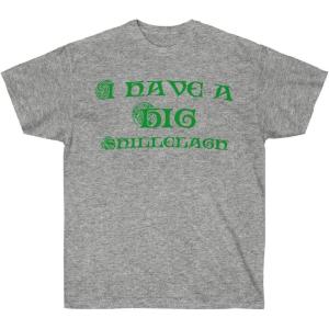 Greekgear I Have A Big Shillelagh – St. Patrick’s Day Irish T-Shirt(Sport Grey)