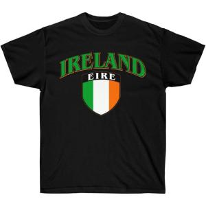 Greekgear Ireland – Eire – St. Patrick’s Day Irish T-Shirt(Black)