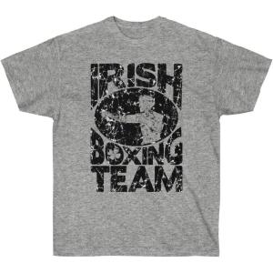 Greekgear Irish Boxing Team – St. Patrick’s Day Irish T-Shirt(Sport Grey)