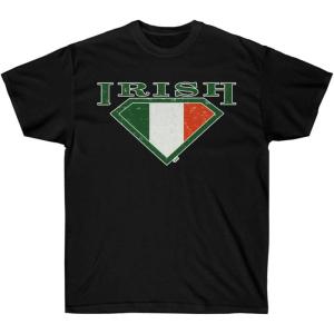 Greekgear Irish Super – St. Patrick’s Day Irish T-Shirt(Black)