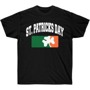 Greekgear St. Patrick’s Day Sport – St. Patrick’s Day Irish T-Shirt(Black)