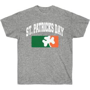 Greekgear St. Patrick’s Day Sport – St. Patrick’s Day Irish T-Shirt(Sport Grey)