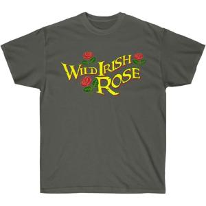 Greekgear Wild Irish Rose – St. Patrick’s Day Irish T-Shirt(Dark Heather)