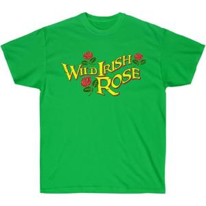 Greekgear Wild Irish Rose – St. Patrick’s Day Irish T-Shirt(Irish Green)