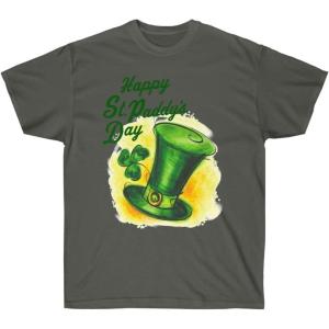 Happy St. Paddy’s Day – St. Patrick’s Day Irish T-Shirt(Dark Heather)
