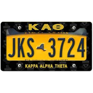 Kappa Alpha Theta New License Plate Frame