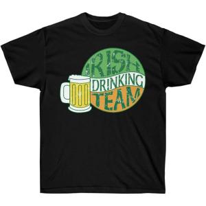 Official Irish Drinking Team – St. Patrick’s Day Irish T-Shirt(Black)