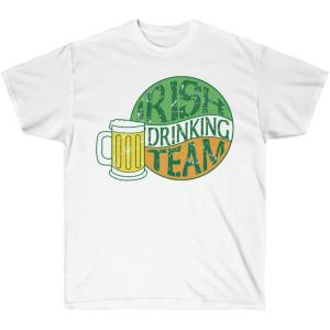 Official Irish Drinking Team – St. Patrick’s Day Irish T-Shirt(White)