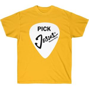 Pick Jesus – Christian T-Shirt(Gold)