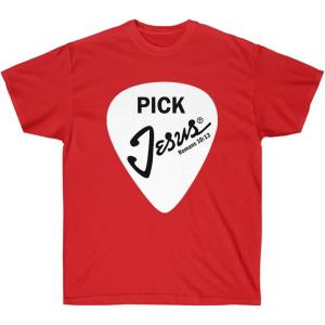 Pick Jesus – Christian T-Shirt(Red)