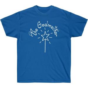 The Godmother Magic Wand – Christian T-Shirt(Royal)