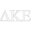 Delta Kappa Epsilon DKE Greek Letter Window Sticker Decal